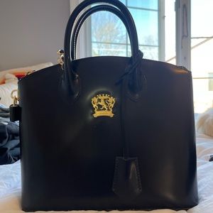 Black Pratesi Bag. Never worn